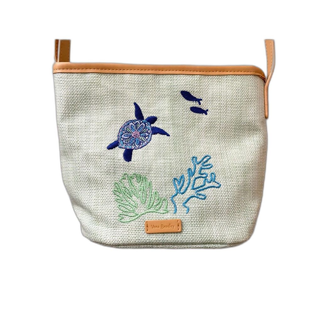 Vera Bradley Sea Turtle and Fish Small Crossbody Purse